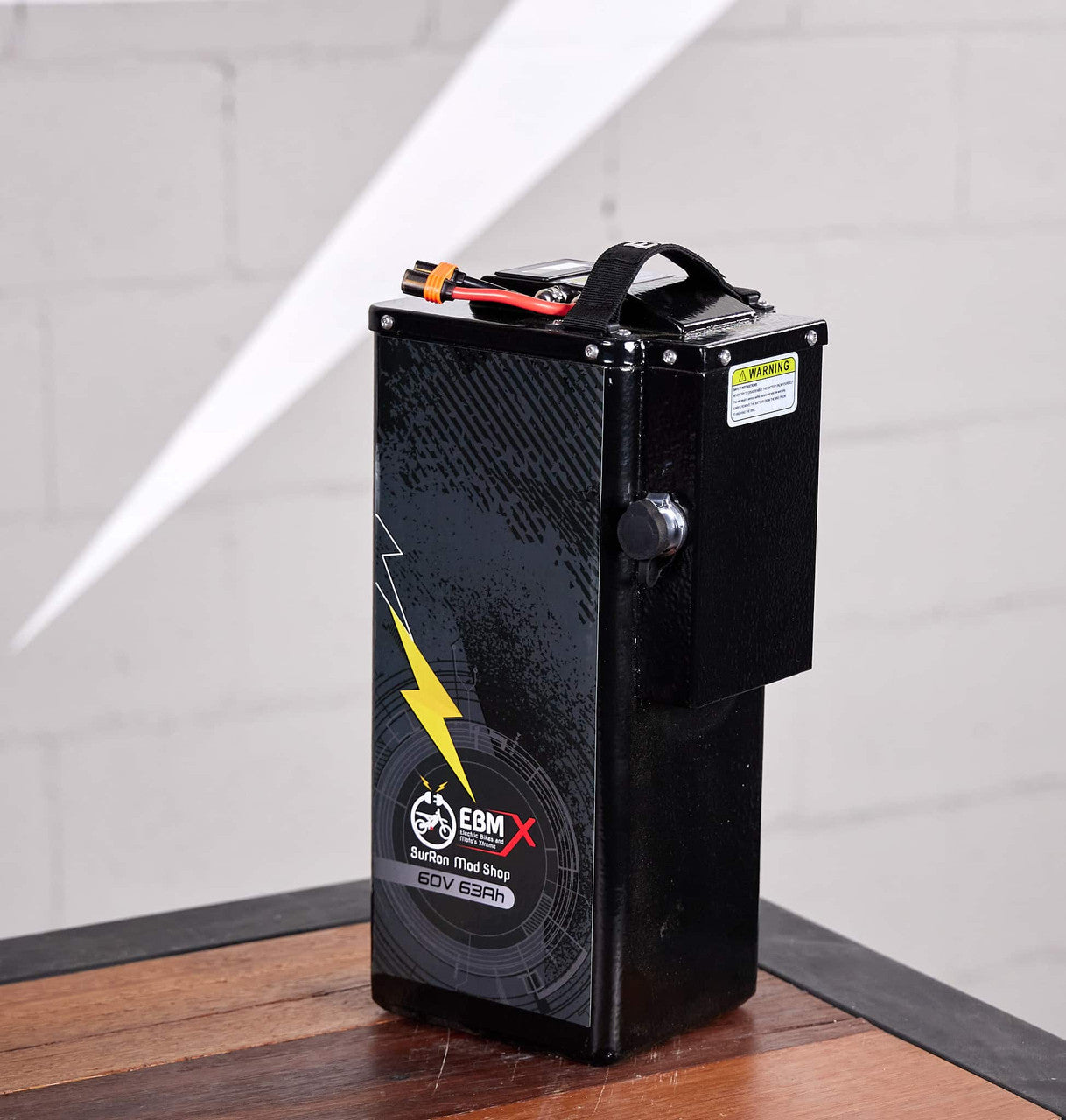 EBMX 72v57ah/60v63ah Battery and seat extender bundle - Surron LBX