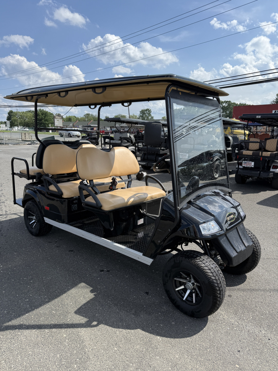 2019 Used Star Classic 4+2 48 volt Low Speed Vehicle street legal cart, only 615 miles - Image 2