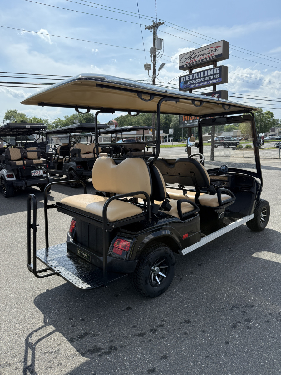 2019 Used Star Classic 4+2 48 volt Low Speed Vehicle street legal cart, only 615 miles - Image 4