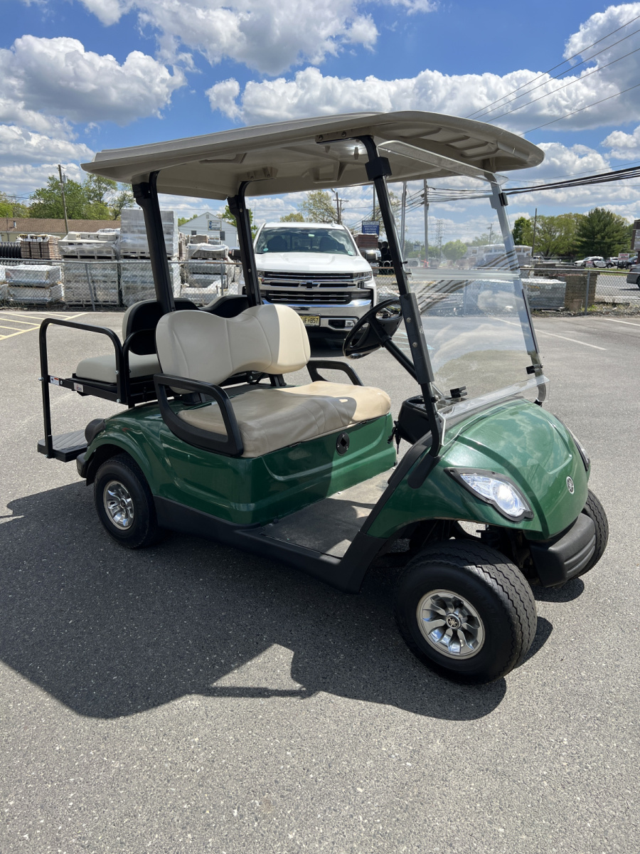 2007 Yamaha Drive 48 volt electric golf cart, Emerald Green, 4 seat For Sale - Image 4
