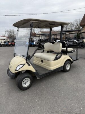 2016 Yamaha Drive 48 volt electric golf cart, Sunstone Tan, 4 seat For Sale
