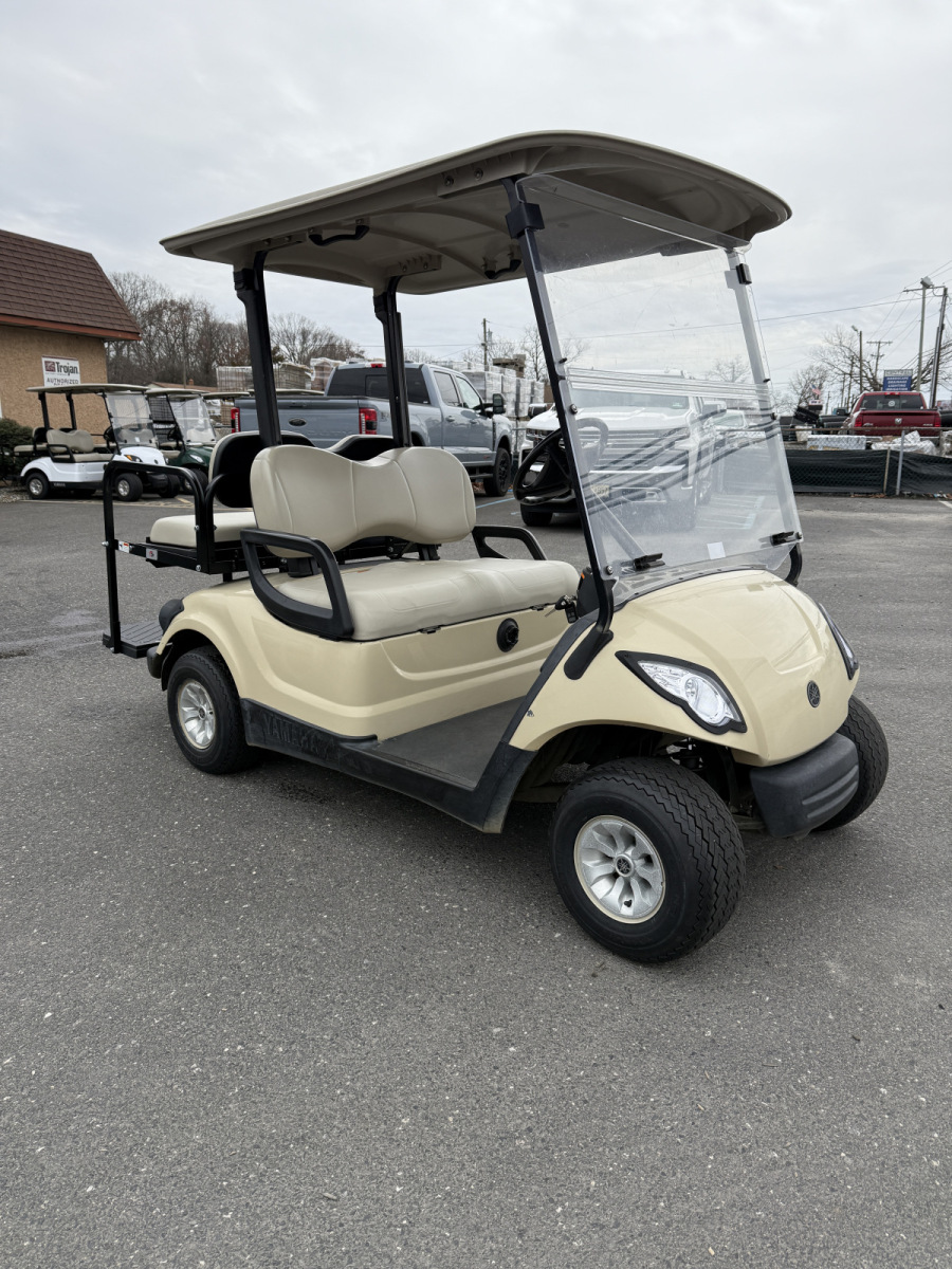 2016 Yamaha Drive 48 volt electric golf cart, Sunstone Tan, 4 seat For Sale - Image 4